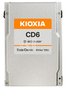 KCD61LUL7T68 SSD KIOXIA Enterprise 7680GB U.3 15mm (2,5" SFF) CD6-R, NVMe 1.4/PCIe 4.0 1x4, R6200/W4000MB/s, IOPS(R4K) 1000K/85K, MTTF 2,5M, 1DWPD/5Y (Read Intensi
