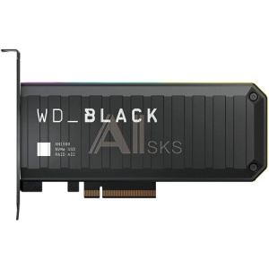 1916237 Карта расширения WD Плата расширения WD_BLACK AN1500 WDS400T1X0L 4ТБ SSD NVMe Add-In Card PCIe Gen3 RGB подсветка