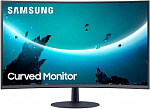 1795432 Монитор Samsung 31.5" C32T550FDR темно-серый VA LED 4ms 16:9 HDMI M/M матовая 3000:1 250cd 178гр/178гр 1920x1080 75Hz VGA DP FHD 6.4кг