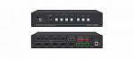 110803 Коммутатор Kramer Electronics [VS-411UHD] 4х1 HDMI и аналогового аудио с автоматическим переключением; коммутация по наличию сигнала, поддержка 4K60 4