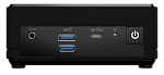 Неттоп MSI Cubi N ADL-018RU N200 (1) 4Gb SSD128Gb UHDG Windows 11 Pro 2xGbitEth WiFi BT 65W черный (9S6-B0A911-211)