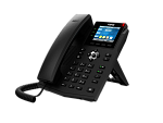 SIP телефон Fanvil X3U Pro, 6 SIP-акк., 2,8", 320x240 Цвет. экран, POE, БП в комп., 2x1 Gbps