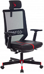 1410002 Кресло игровое A4Tech Bloody GC-900 черный сетка с подголов. крестов.