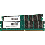 1249797 Модуль памяти PATRIOT Signature Line DDR2 Общий объём памяти 4Гб Module capacity 2Гб Количество 2 800 МГц Множитель частоты шины 6 PSD24G800K