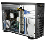 SYS-740P-TRT Сервер SUPERMICRO SuperServer 4U 740P-TRT noCPU(2)3rd Gen Xeon Scalable/TDP 270W/no DIMM(16)/ SATARAID HDD(8)LFF/6xFH,M2/2x10GbE/2x1200W