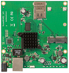 RBM11G MikroTik RouterBOARD M11G with Dual Core 880MHz CPU, 256MB RAM, 1x Gbit LAN, 1x miniPCI-e, RouterOS L4