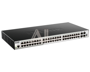 DGS-1510-52X/A2A Коммутатор D-LINK PROJ SmartPro L2+ Stackable Switch 48x1000Base-T, 4x10GBase-X SFP+, CLI, RJ45 Console