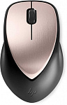 1130780 Мышь HP Envy Rechargeable 500 черный/розовое золото лазерная (1600dpi) беспроводная USB (3but)