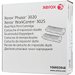 106R03048 Тонер-картридж Xerox Phaser 3020 WC 3025 (2*1,5K стр.), черный
