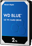 1000621788 Жесткий диск/ HDD WD SATA3 2Tb Blue 7200 256Mb 3.5"" 1 year warranty