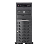 11019824 Supermicro CSE-745BAC-R1K23B-SQ Корпус Tower/4U Rack w/ 1230W Redundant Titanium Level Certified Power Supply (2x PWS-1K23A-SQ),for DP and UP motherbo