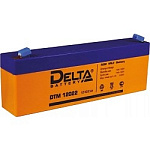 1194220 Delta DTM 12022 (2.2 А\ч, 12В) свинцово- кислотный аккумулятор