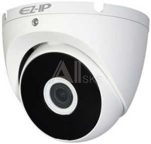 1699635 Камера видеонаблюдения аналоговая Dahua EZ-HAC-T2A21P-0280B 2.8-2.8мм HD-CVI цв. корп.:белый