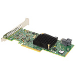 11060095 RAID-контроллер Broadcom LSI MegaRAID SAS 9341-4i SGL (LSI00419 / 05-26105-00(G) PCIe 3.0 x8 LP, SAS/SATA 12G, RAID 0,1,5,10,50, 4port(1*int SFF8643),