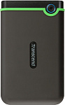 1000461841 Жесткий диск Portable HDD 2TB Transcend StoreJet 25M3S slim (Iron Gray), Anti-shock protection, One-touch backup, USB 3.1 Gen1, 130x81x16mm, 185g /3
