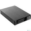Procase T2-012-SATA3-BK {Hot-swap корзина 2*2.5" SATA3/SAS 6Gb (черный) hotswap trayless aluminium mobie rack module (1x3,5) 1xFAN 80x15mm}