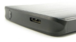 729830 Внешний корпус для HDD/SSD AgeStar 3UB2A12 SATA пластик/алюминий черный 2.5"