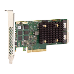 Контроллер Broadcom Controller 9560-16I SGL (05-50077-00) (PCIe 4.0 x8 LP) Tri-Mode SAS/SATA/NVMe 12G, RAID 0,1,5,6,10,50,60, 16port(2*int SFF8654), 8