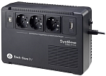 BVSE400RS Systeme Electric Back-Save, 400VA/240W, 230V, Line-Interactive, AVR, 3xSchuko, USB charge(type A), USB