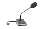 138417 Микрофон Infobit [iSpeaker MD20] Настольный микрофон на "гусиной шее", DANTE, питание POE