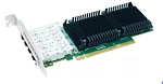1375317 Сетевая карта LR-LINK Сетевой адаптер PCIE 25GB 4SFP28 LRES1023PF-4SFP28