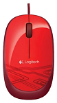 910-002945 Logitech Mouse M105, USB, 1000dpi, Red [910-002945]