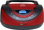 1211493 Аудиомагнитола Telefunken TF-CSRP3497B черный/красный 2Вт/CD/CDRW/MP3/FM(dig)/USB/BT/SD/MMC