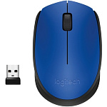 1391786 910-004640/910-004644 Logitech Wireless Mouse M171, Blue