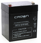 1000403571 Батарея CROWN напряжение 12В, ёмкость 5 А/Ч, размеры (мм) 88х68х100, вес 1,8 кг, тип клеммы - F1, тип АКБ - свинцово кислотная с загущеным в гель 1000403571 Батарея CROWN напряжение 12В, ёмкость 5 А/Ч, размеры (мм) 88х68х100, вес 1,8 кг, тип клеммы - F1, тип АКБ - свинцово кислотная с загущеным в гель