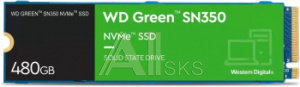1598423 Накопитель SSD WD Original PCI-E x4 480Gb WDS480G2G0C Green SN350 M.2 2280