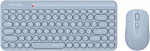 1973148 Клавиатура + мышь A4Tech Fstyler FG3200 Air клав:синий мышь:синий USB беспроводная slim Multimedia