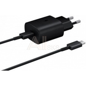 1821500 SAM СЗУ Power Delivery, 25Вт (USB Type-C порт, без кабеля), чёрное (EP-TA800NBEGRU)