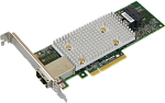 1000477365 Контроллер ADAPTEC жестких дисков Microsemi SmartRAID 3154-8i8e Single,8 internal port, 8 external ports, PCIe Gen3 ,x8,1 GB DDR4,RAID 0/1/10,RAID 5