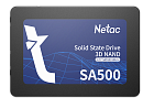 NT01SA500-128-S3X Netac SSD SA500 128GB 2.5 SATAIII 3D NAND, R/W up to 500/400MB/s, TBW 60TB, 3y wty