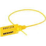 1904802 Rexant Пломба пластиковая номерная 320 мм желтая (1шт) (07-6132)