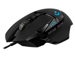 910-005471 Logitech Gaming Mouse G502 Hero, 100-25.600dpi, USB, Black [910-005471]