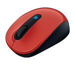 43U-00026 Microsoft Wireless Sculpt Mobile Mouse, Flame Red