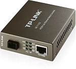 TP-Link MC111CS, Медиаконвертер 10/100 Мбит/с RJ45 - 100 Мбит/с разъём SC (одномодовый), полнодуплексный,Tx:1550нм, Rx:1310нм, до 20км, возможность ус