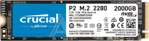3200765 SSD жесткий диск M.2 2280 2TB P2 CT2000P2SSD8 CRUCIAL