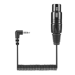 505799 Sennheiser KA 600 i Спиральный кабель, разъёмы XLR-3 F / мини джек 3,5 мм. Для iPad, iPhone.