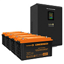 296649 Комплект ИБП EX296003RUS + батарея 120Aч EX285657RUS 4шт (инвертор, синус, для котла, настенный) ExeGate FineSine SX-3000.LCD.AVR.2SH.T <3000VA/2100W,