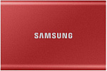 1431812 Накопитель SSD Samsung USB-C 2Tb MU-PC2T0R/WW T7 1.8" красный