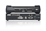 1000362603 DVI KVM-удлинитель с доступом через IP, аудио, видео (1920 x 1200 @ 60Гц), мышь, клавиатура (USB) DVI Single Display KVM over IP Extender