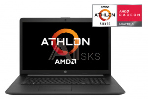 1401724 Ноутбук HP 17-ca2029ur Athlon Silver 3050U/4Gb/1Tb/AMD Radeon/17.3"/SVA/HD+ (1600x900)/Free DOS/black/WiFi/BT/Cam