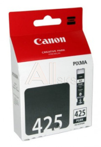 618533 Картридж струйный Canon PGI-425PGBK 4532B007 черный x2упак. для Canon iP4840/MG5140