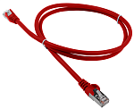 LAN-PC45/S5E-1.0-RD Патч-корд LANMASTER LSZH FTP кат.5e, 1.0 м, красный