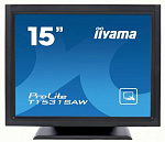 1064975 Монитор Iiyama 15" T1531SAW-B5 черный TN LED 8ms 4:3 HDMI M/M матовая 700:1 370cd 170гр/160гр 1024x768 D-Sub DisplayPort HD READY Touch 4.8кг