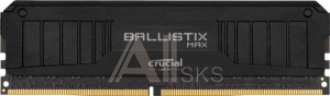 1289629 Модуль памяти CRUCIAL Ballistix MAX Gaming DDR4 Общий объём памяти 8Гб Module capacity 8Гб Количество 1 4000 МГц Множитель частоты шины 18 1.35 В черн