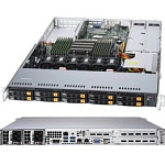 1869293 Supermicro AS-1114S-WN10RT A+ Server 1114S-WN10RT, Single AMD EPYC 7002 CPU, 16 DIMMs; 2 PCI-E 4.0 x16 (FHHL) slots, 1 PCI-E 4.0 x16 (LP) slot, 10 Ho