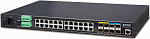1000575538 коммутатор/ PLANET IGS-6325-20T4C4X IP30 19" Rack Mountable Industrial L3 Managed Core Ethernet Switch, 24*1000T with 4 shared 100/1000X SFP + 4*10G